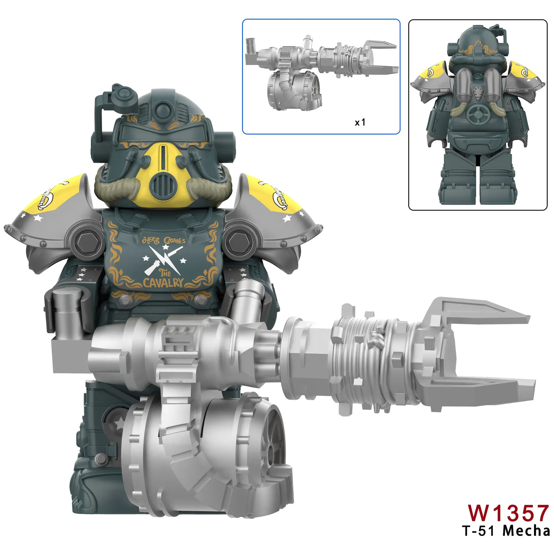 Zestaw figurek Fallout - W-1357