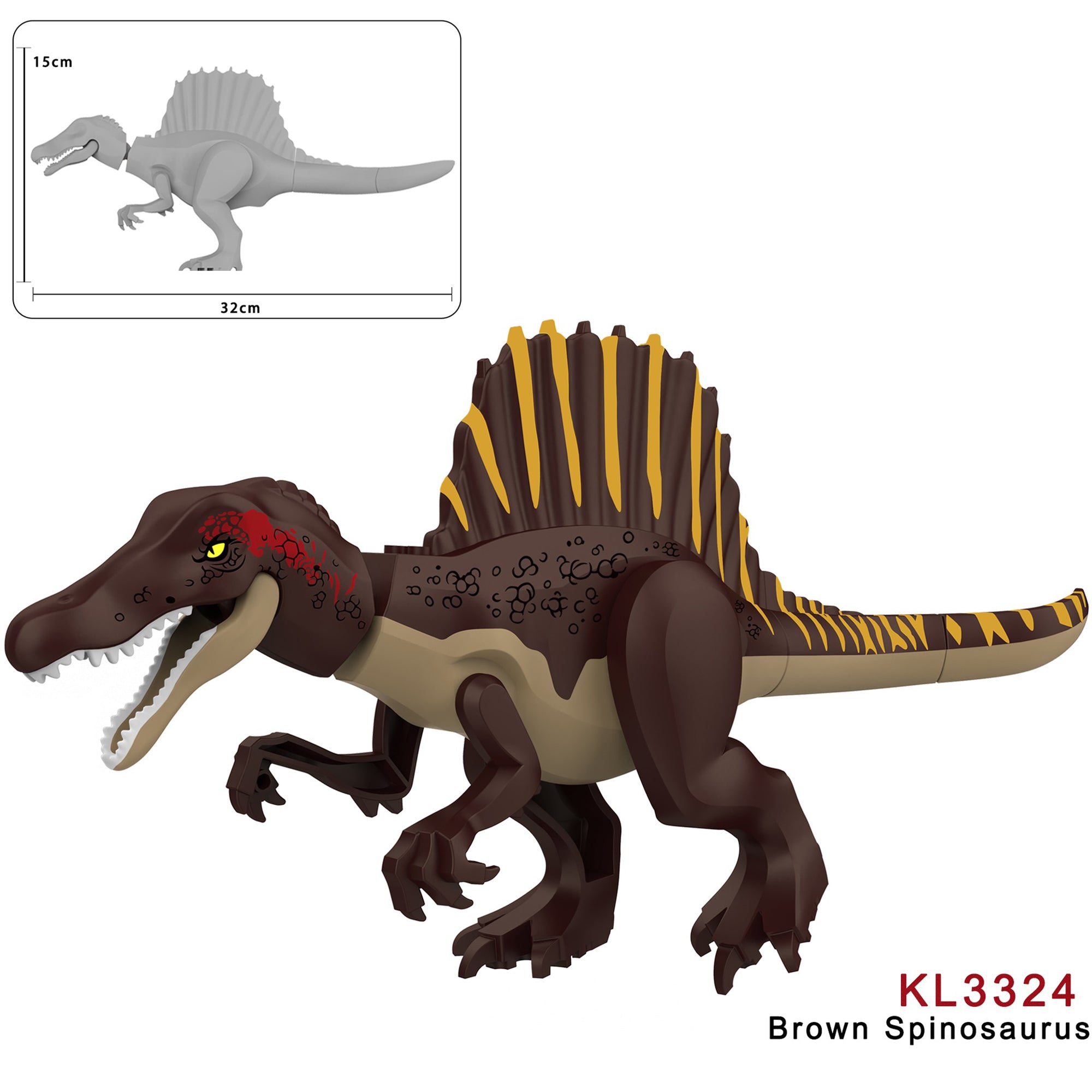 Elementy i akcesoria – Dinosaur - KL-3324