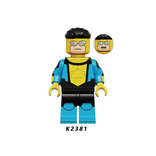 Zestaw figurek superhero