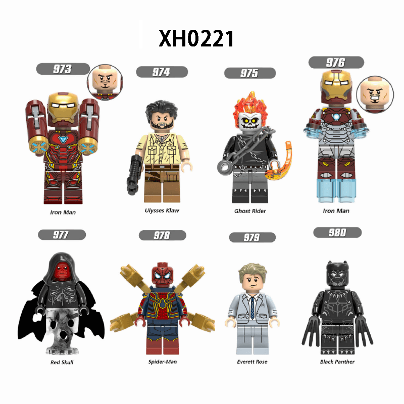 Zestaw figurek Super Hero - Zestaw x8