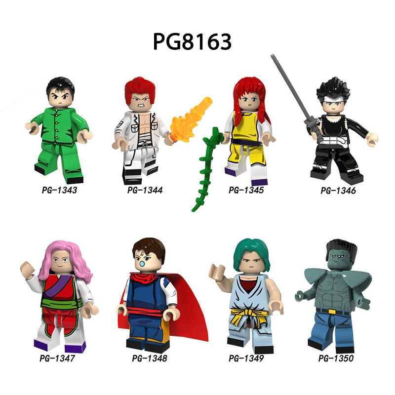 Zestaw figurek YuYu Hakusho - Zestaw x8