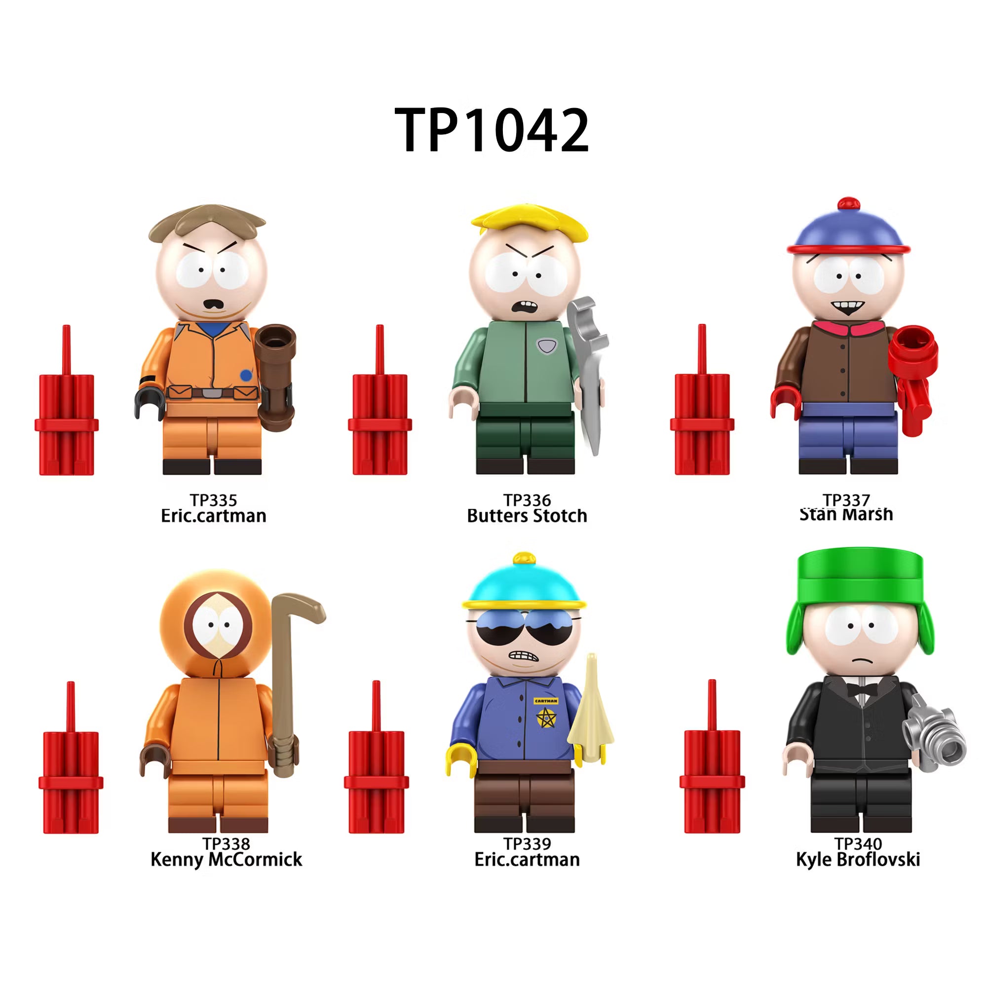 Zestaw figurek south park
