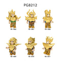 Zestaw figurek Gold Saint - Zestaw x6