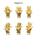 Zestaw figurek Gold Saint - Zestaw x6