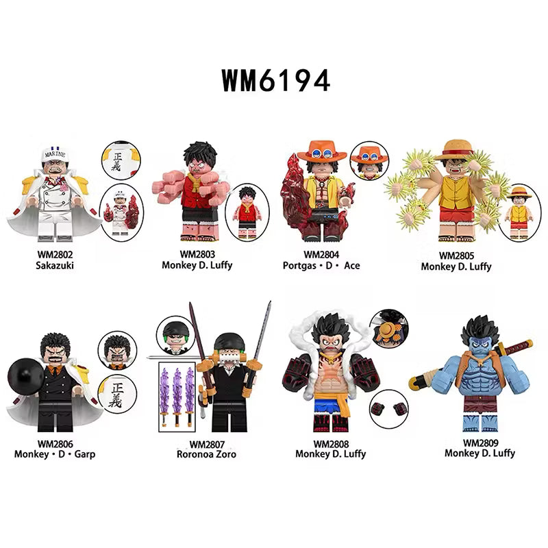 Zestaw figurek one piece