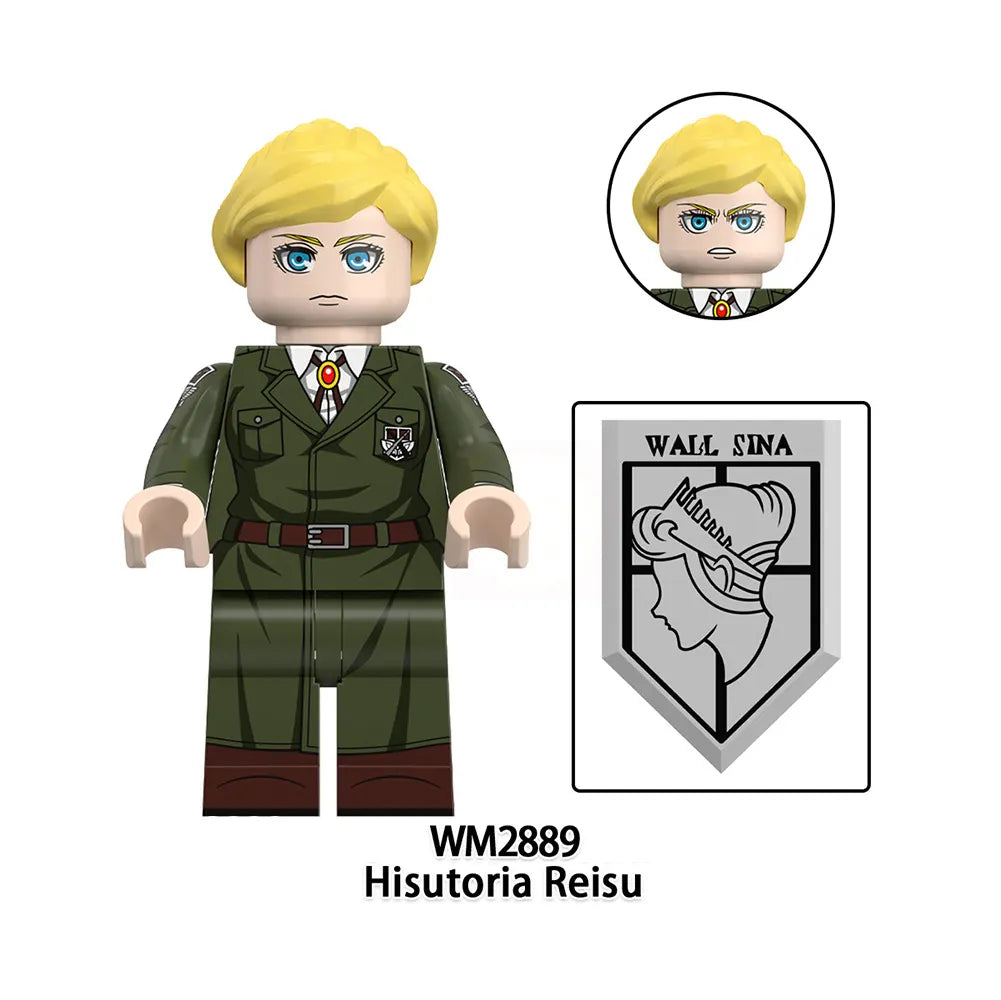 Zestaw figurek Attack On Titan - W-2889