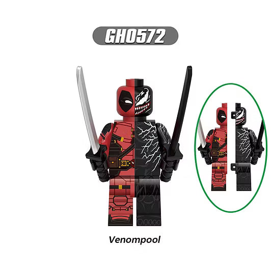 Zestaw figurek deadpool