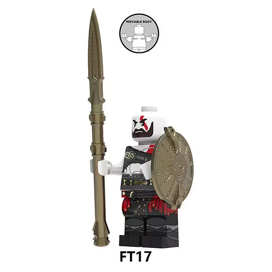 Zestaw figurek god of war