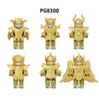 Zestaw figurek Gold Saint - Zestaw x6