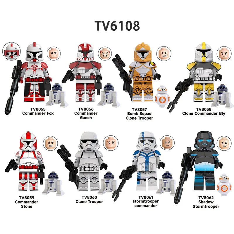 Zestaw figurek Star War - Zestaw x8