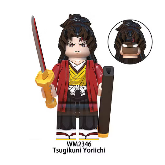 Zestaw figurek demon slayer