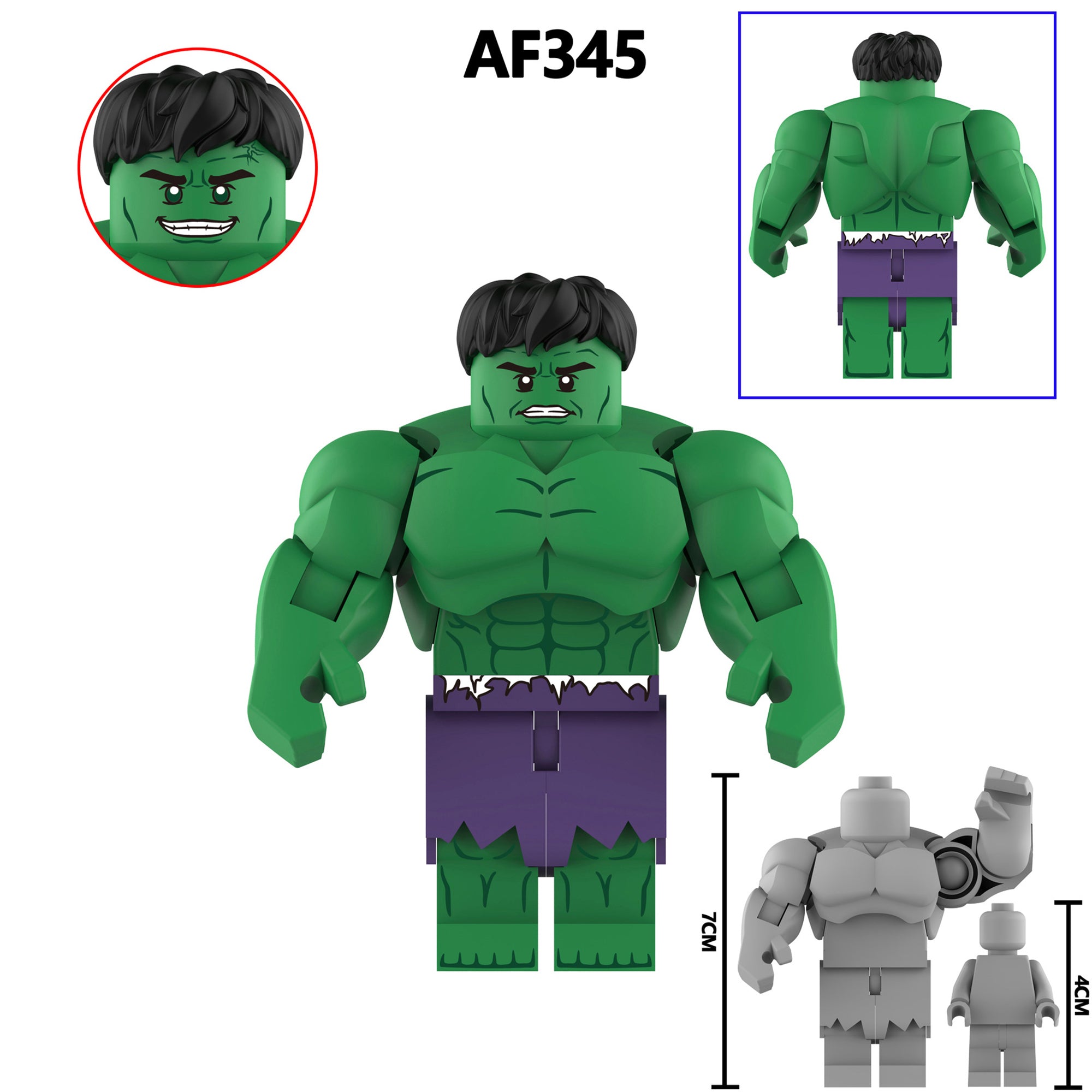 Zestaw figurek Super Hero - AF-345