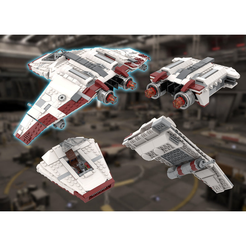 Zestaw klocków V-Wing Airspeeder (SW Legends/Rogue Squadron)