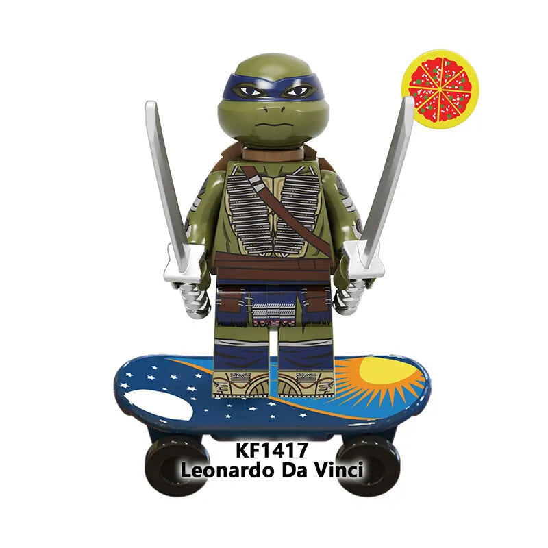 Zestaw figurek TMNT - KF-1417