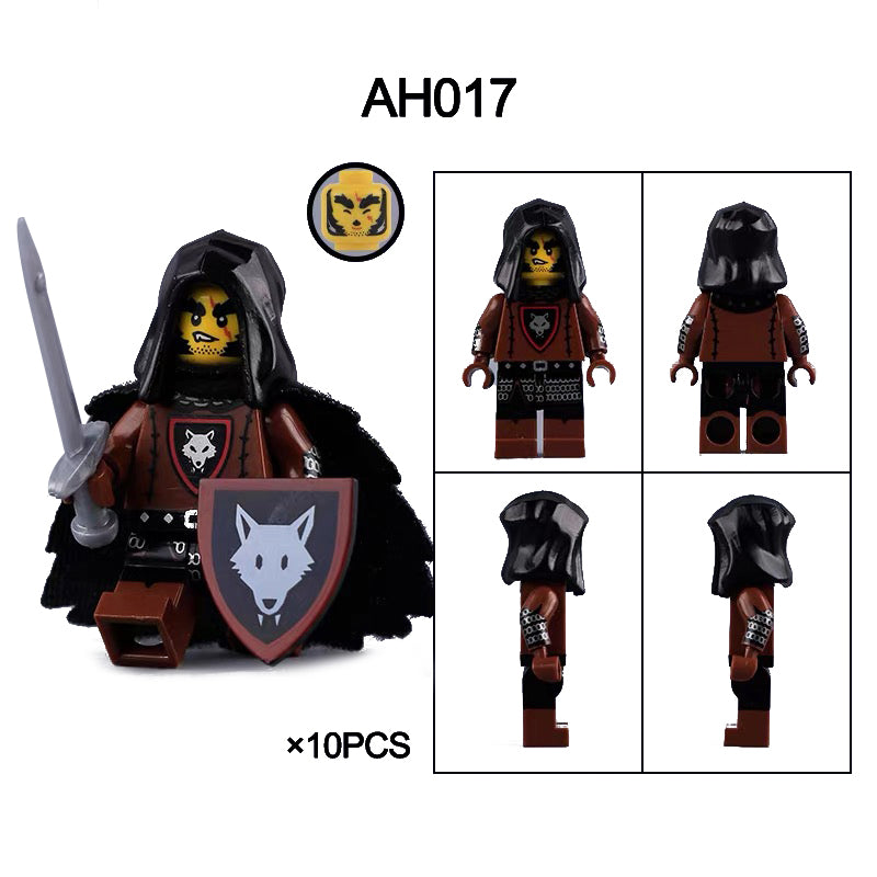 Zestaw figurek Medieval - AH017