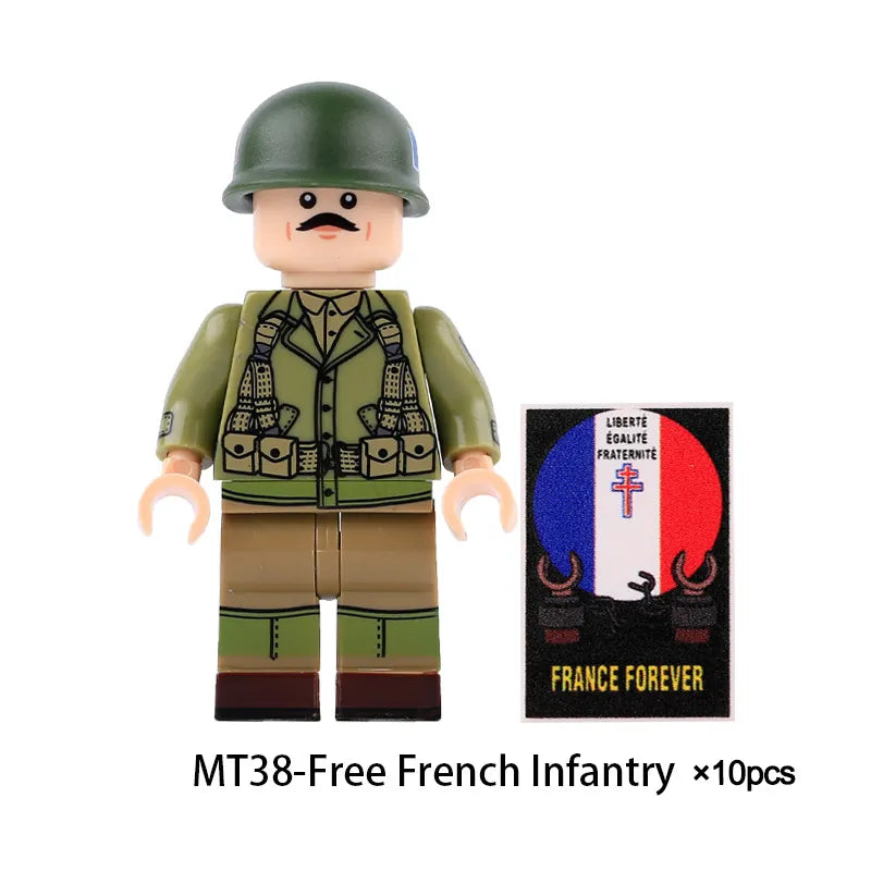 Zestaw figurek Military - MT38