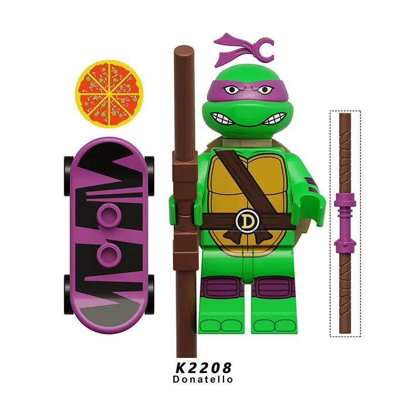 Zestaw figurek TMNT - K-2208