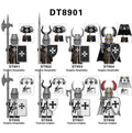 Zestaw figurek Medieval - Zestaw x8