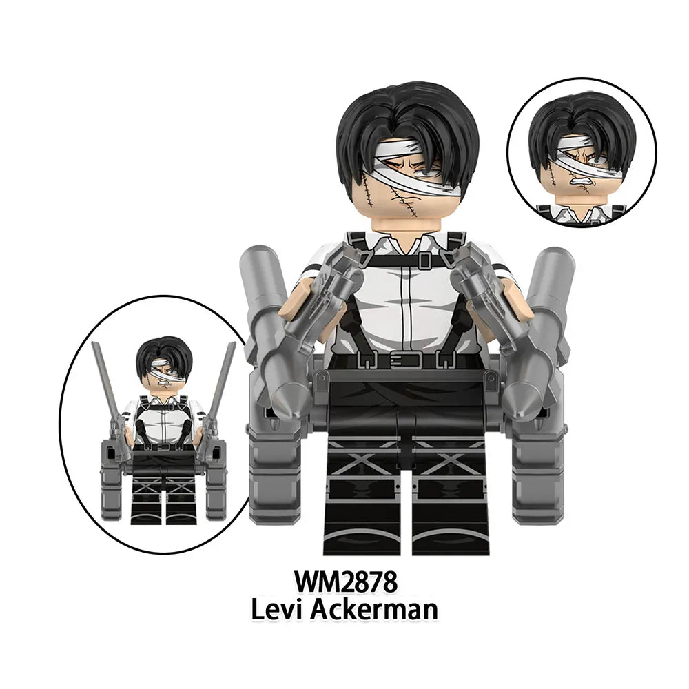 Zestaw figurek Attack On Titan - W-2878