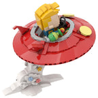 Zestaw klocków Calvin and Hobbes Flying Saucer