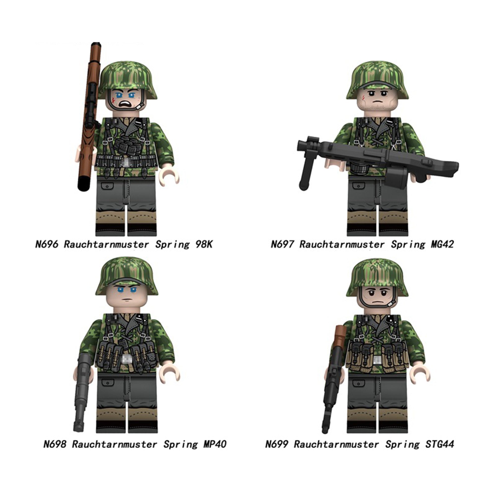 Zestaw figurek Military - Zestaw x4