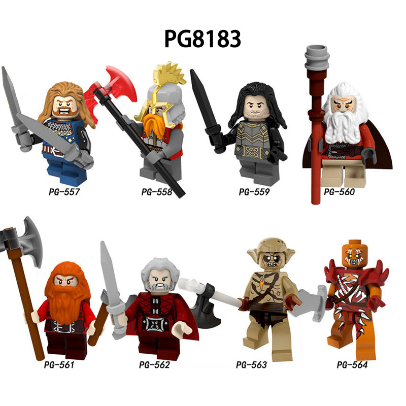 Zestaw figurek Lord of The Rings - Zestaw x8
