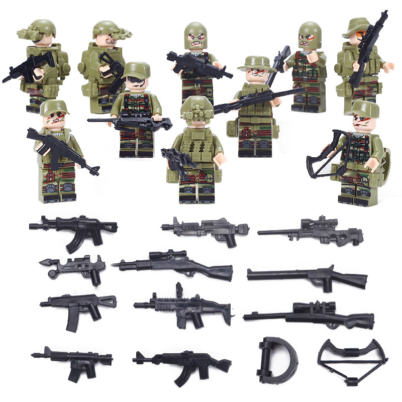 Zestaw figurek Military - aczcac10cl/lA