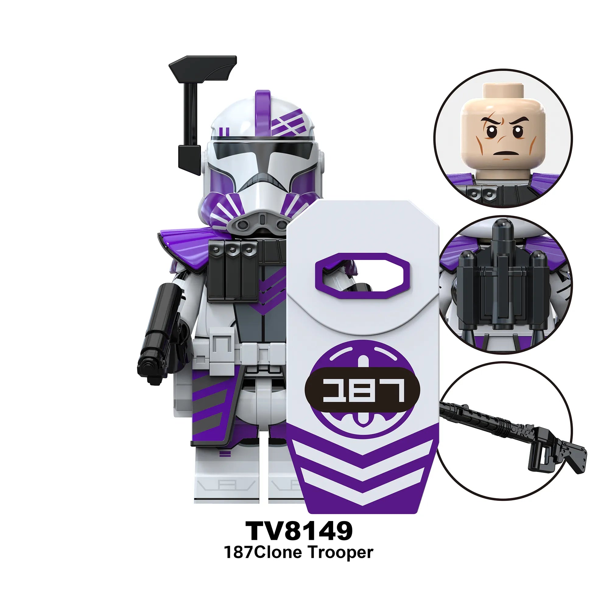 Zestaw figurek Star War - TV-8149