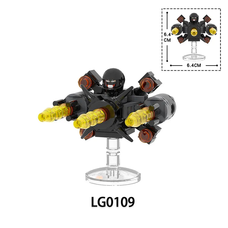 Zestaw figurek Skibidi Toilet - LG-0109