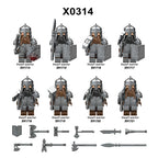Zestaw figurek Medieval - Zestaw x8