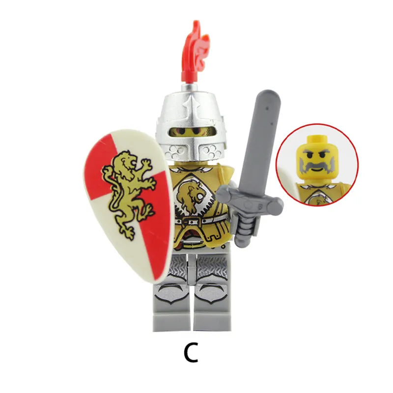 Zestaw figurek Medieval - 9809-C