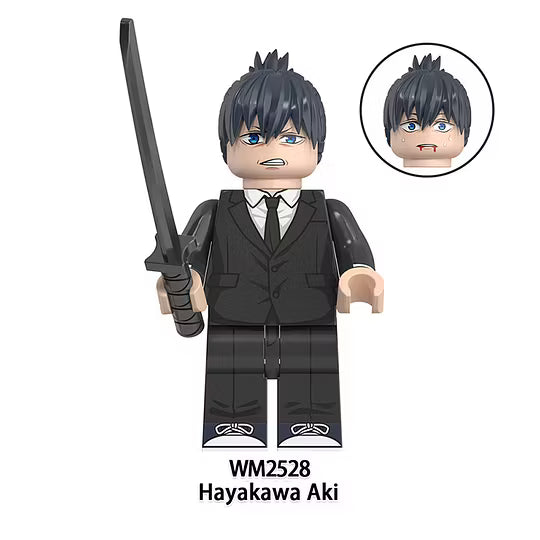 Zestaw figurek chainsaw man