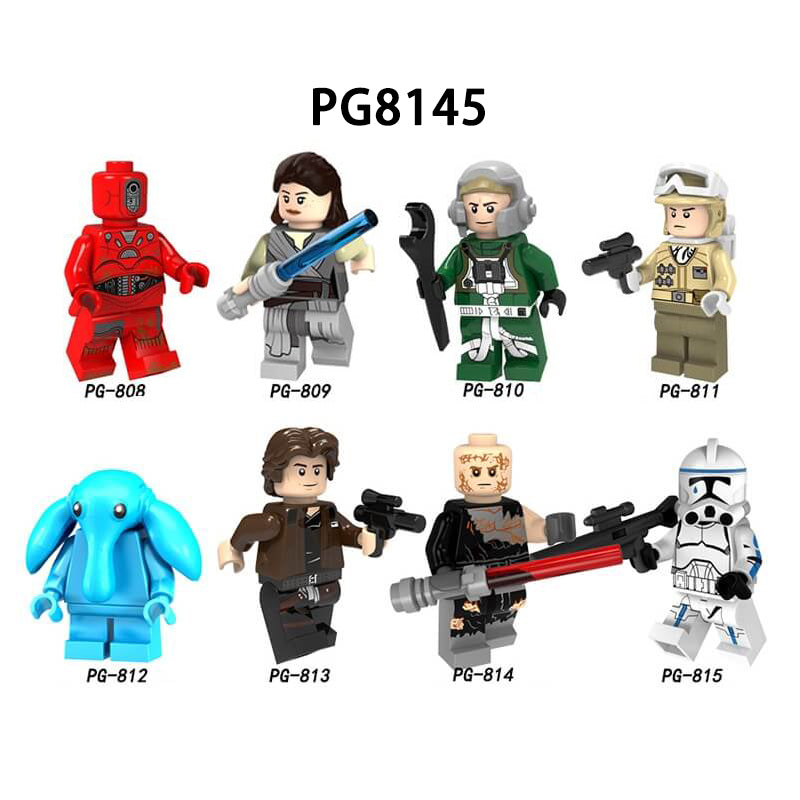 Zestaw figurek Star War - Zestaw x8