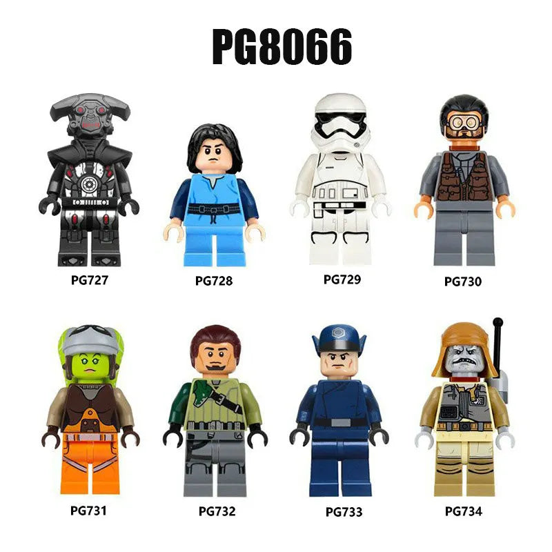 Zestaw figurek Star War - Zestaw x8