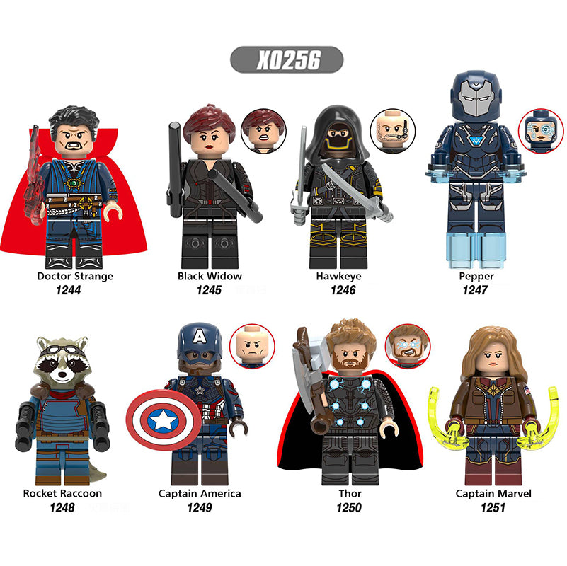 Zestaw figurek Super Hero - Zestaw x8