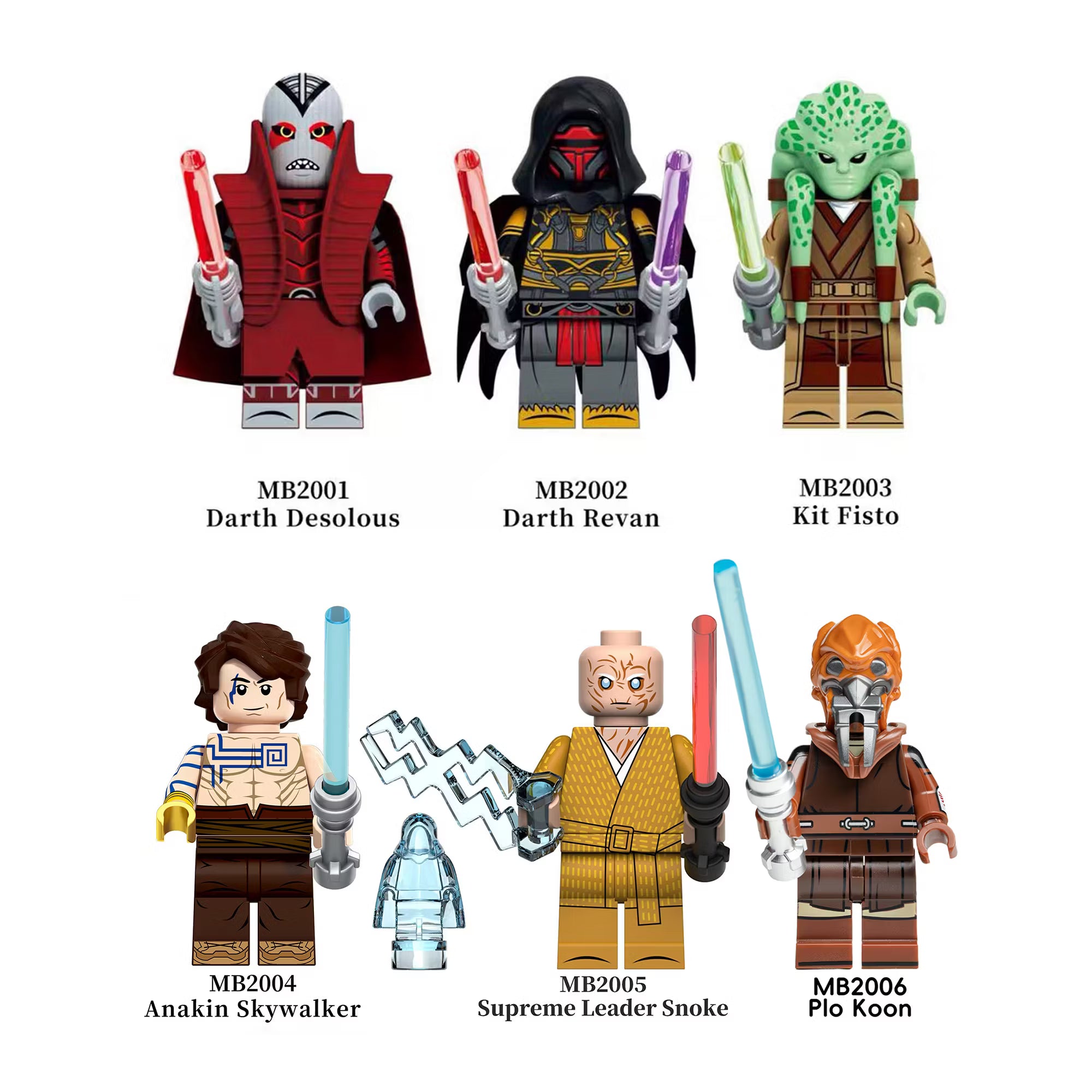 Zestaw figurek star wars