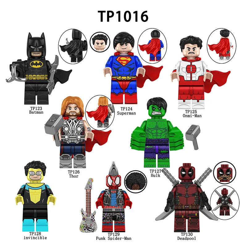 Zestaw figurek Super Hero - Zestaw x8