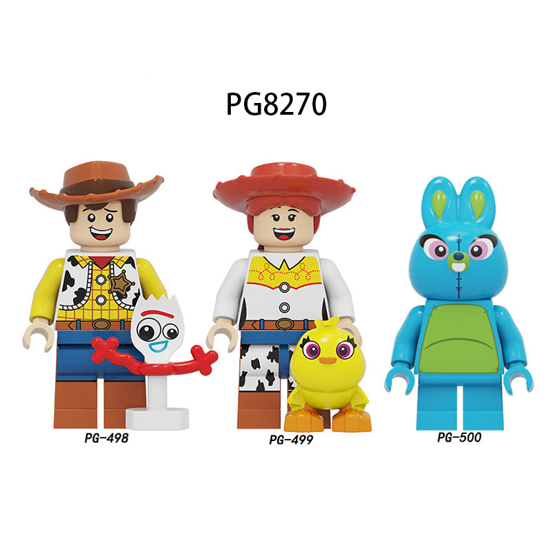 Zestaw figurek Minifigures - Zestaw x3