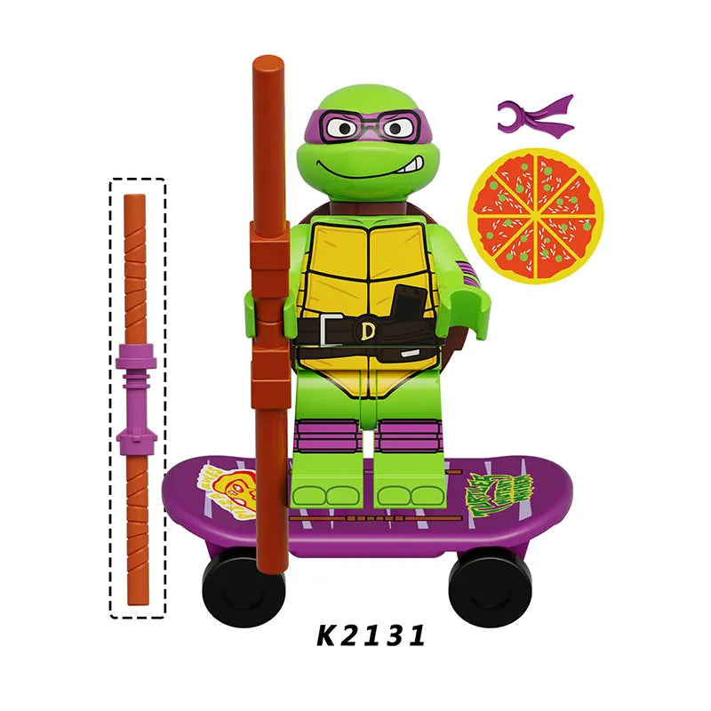 Zestaw figurek TMNT - K-2131