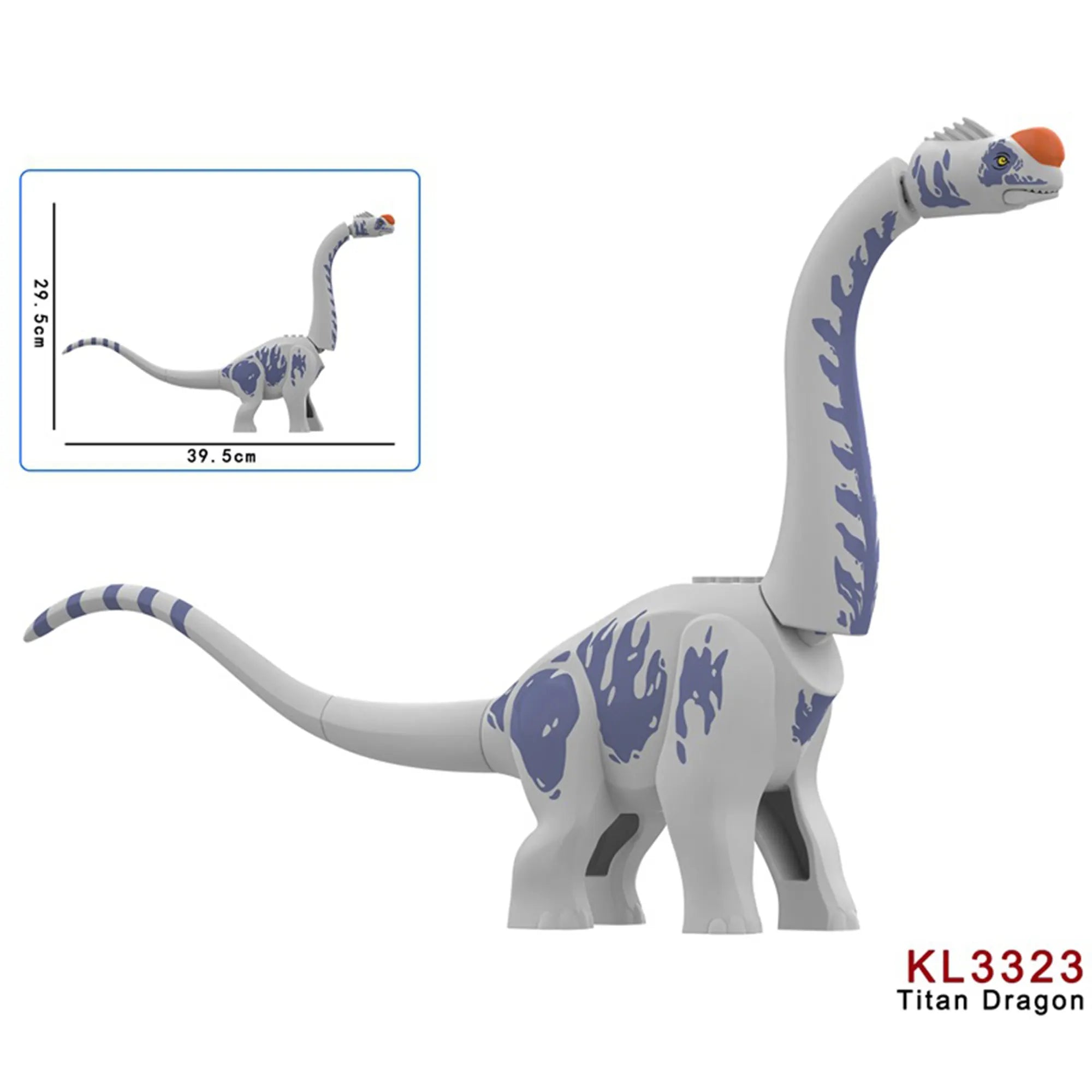 Elementy i akcesoria – Dinosaur - KL-3323
