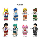 Zestaw figurek Sailor Moon - Zestaw x8