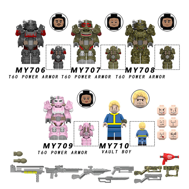 Zestaw figurek Fallout - Zestaw x5