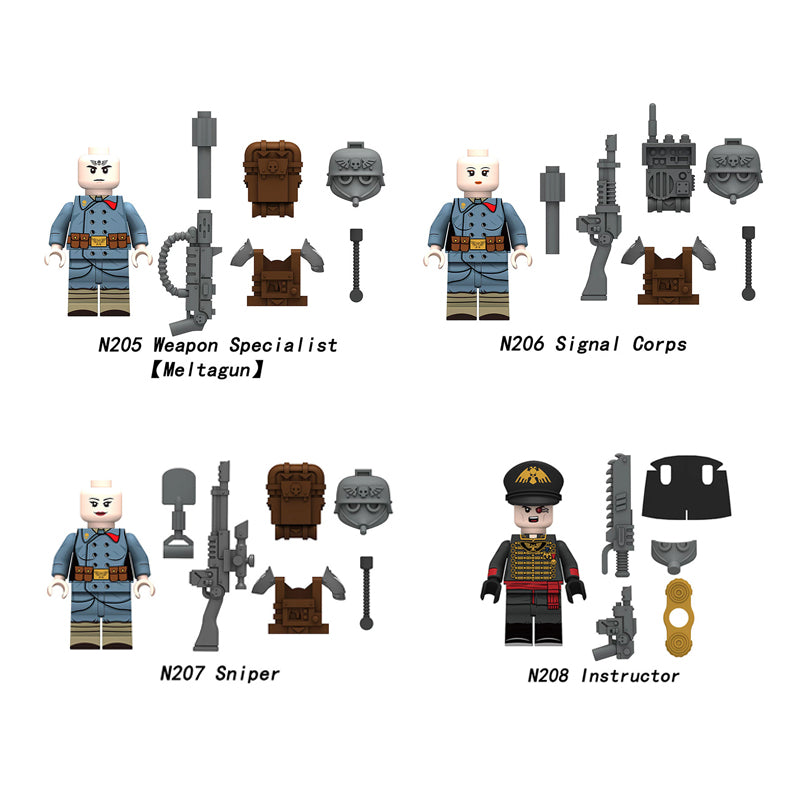 Zestaw figurek Military - Zestaw x4