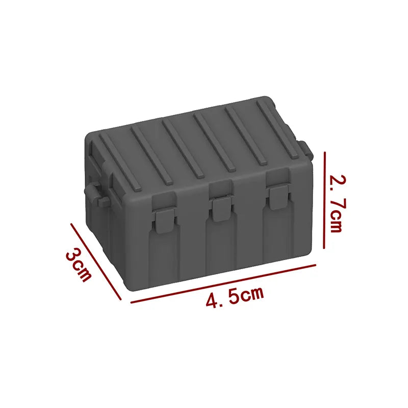 Elementy i akcesoria – Weapon Box - dark gray