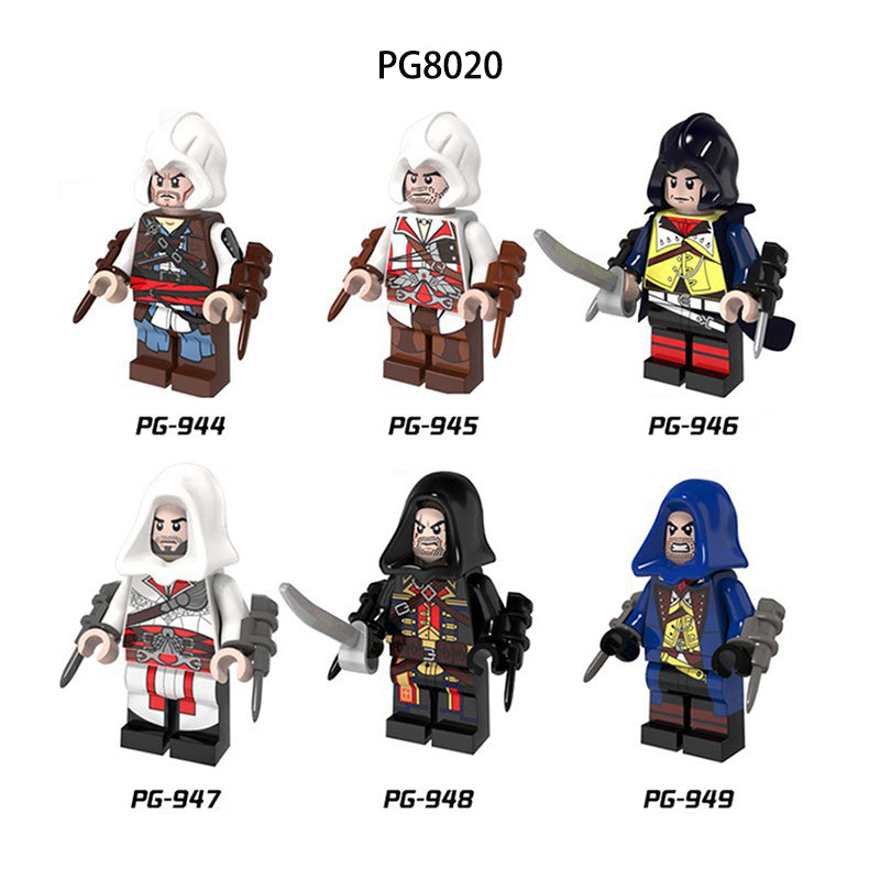 Zestaw figurek Assassin's Creed - Zestaw x6