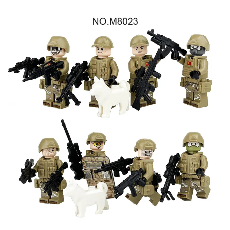 Zestaw figurek Military - Zestaw