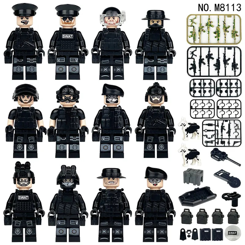 Zestaw figurek Military - Zestaw