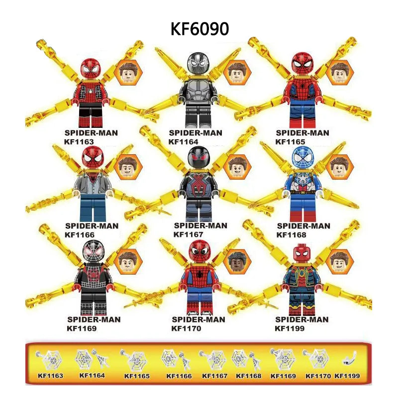 Zestaw figurek Super Hero - Zestaw x9