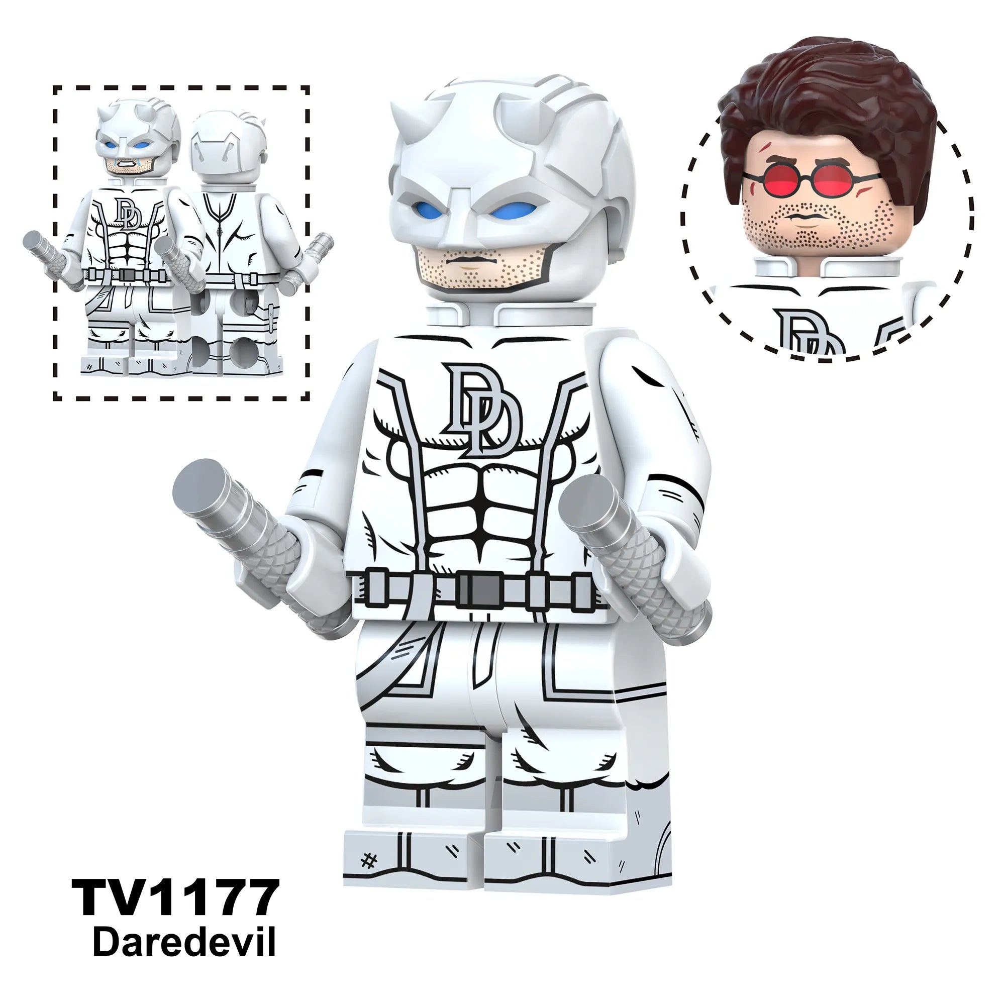 Zestaw figurek Super Hero - TV-1177