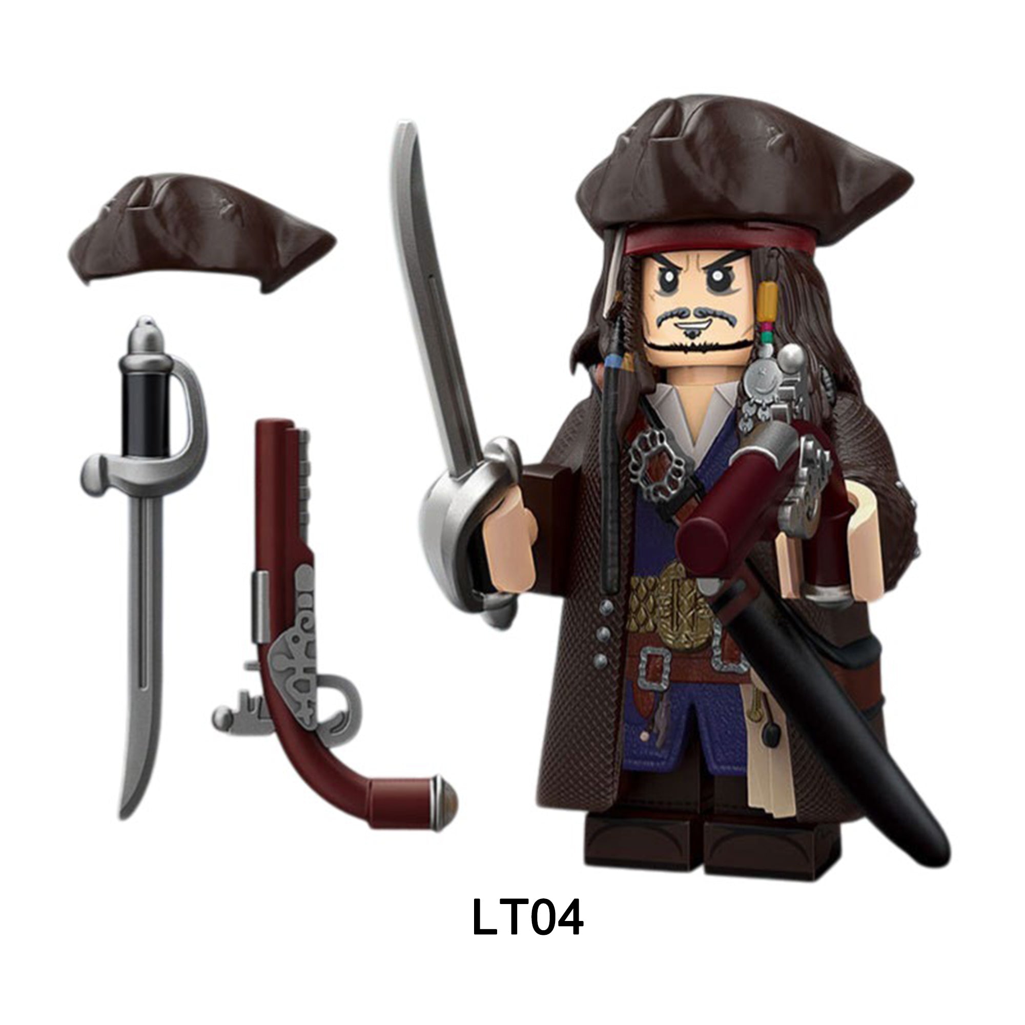 Zestaw figurek Pirates of the Caribbean - LT-04